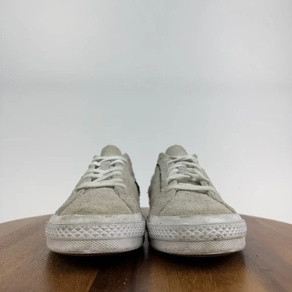 Mens Converse One Star Pro OX Egret Beige Suede Low Shoes‎ Sneakers Size 9 M GUC - Picture 3 of 8